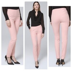 White House Black Market Goddess Pink Comfort Stretch Skinny Pants 00